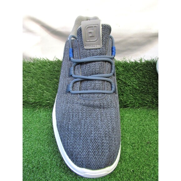 FootJoy Flex Coastal Golf Shoes Spikeless - Blue/Gray 56137 Size 7.5 W main image 13